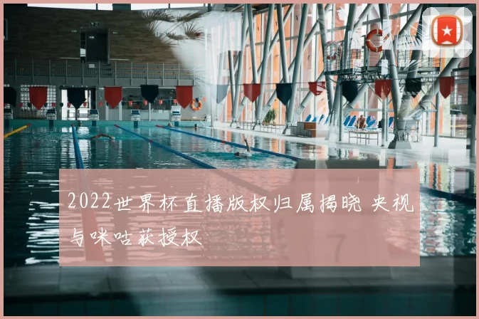 2022世界杯直播版权归属揭晓 央视与咪咕获授权