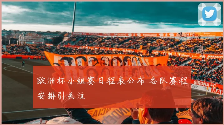 欧洲杯小组赛日程表公布 各队赛程安排引关注