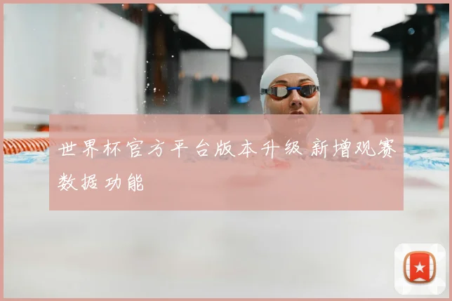 世界杯官方平台版本升级 新增观赛数据功能